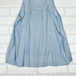 Hollister  Blue White Striped Sleeveless‎ Embroidered Tank, Light, Size Small Photo 7