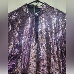 Parker  Sequined Cocktail Mini Dress Size 14. H Photo 3