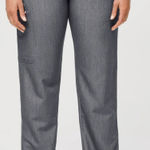 FIGS Womens Kade Cargo Pull On Nursing Medical Scrub Pants Size S Graphite Gray Photo 0