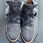 Adam Tucker  Ajay12 Women’s Plaid Wedge Booties Size 10 Photo 10