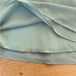 Oh Polly - Strapless Plunge Neck Corset Mini Dress in Sage Green Photo 3