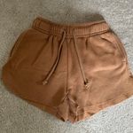 Tan Sweat Shorts Size XS Photo 0