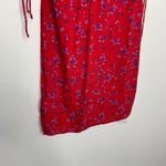 Rat & Boa Fia Red Floral Printed Mini Dress Womens Small New Photo 13