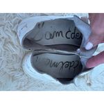 Sam Edelman  White Leather Low Top Sneakers Casual Shoes Women's‎ Size 8 Photo 5