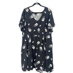 Torrid  | 2X | Bundle of 2 Dress & Top Babydoll Floral Romantic Flowy Blouse Photo 2
