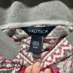 Nautica Women Long Sleeve V-Neck Fleece Top Size M Photo 5