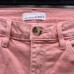 Loft  Pink Straight Leg Women Jeans Photo 1