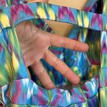 Bright Watercolor Summer Tank Sleeveless Dress Tennis Active Travel Size Large Photo 5