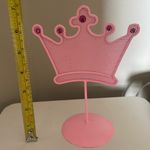 Pink Crown Earring Jewelry Holder Display Stand Photo 7