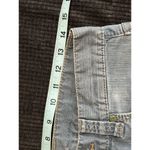 BCBGMAXAZRIA Denim Jeans Zipper Detail Size 26 Womens Mid Rise Light Wash Logo Photo 7