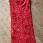 Free People Intimately Orange/Pink Stretch Lace Body Con Mini Dress - XS/S Photo 2