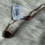 Michael Kors  Heritage Pave Crystal Heart Logo Slider Bracelet Photo 4