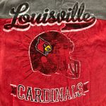 Rivalry Threads Louisville Cardinals T Shirt Small 4/6  Red and Gray Football Photo 1