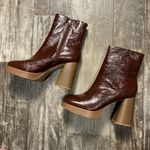 Guess  Rich Brown Heeled Boots Size 9 Photo 7