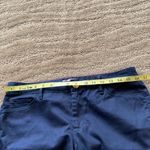 Banana Republic Like new luxe very nice navy sateen pants Photo 4