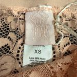Free People NWT  x We Are HAH Got Ur Back Lace Bra & Panty Set‎ Copper Rose Sz XS Photo 4