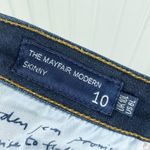 Boden The Mayfair Modern Skinny Jeans Dark Wash Denim US Women's Size 6 Long Blue Photo 4