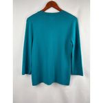 Spense Size Medium Teal Zip Photo 4