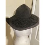 J.Crew NWOT Textured Summer Straw Hat Black One Size $69.50 Photo 3