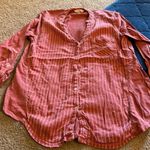 Lucky Brand  medium red blouse Photo 3