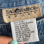 Sag Harbor Vintage Sport Denim Dress 90s Y2K 100% Cotton Small Photo 10