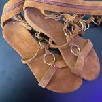 Free People Road Trip Tall Gladiator Sandals Size 37 Festival BOHO Hippie Shoes Photo 5