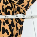 BP  Leopard‎ Print Long Sleeve Tiered Mini Dress Size Medium Photo 5