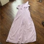 SheIn One-Shoulder Lavender Jumpsuit Photo 0