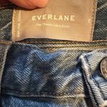 Everlane The '90s Cheeky Long High Waisted Denim Short Organic Cotton Photo 9