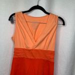Patagonia orange organic cotton Margot fit n flare dress XS summer athleisure Photo 2