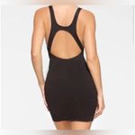 SKIMS Signature Swim Cut Out Tank Mini Beach Dress in Black. Size Small Photo 2