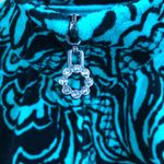 a.n.a  Medium Petite Paisley Zippered Front w/Pockets Top/Jacket Photo 2