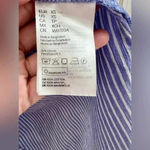 H&M  Linen Pinstripe Button Down Shirt(Size XS) Photo 7