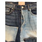 Revice Denim Revice Women’s Patchwork Jeans Size 28 Distressed Denim High Rise Raw Hem USA Photo 1