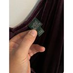 Wild Fable ‎ Velvet Jumpsuit Sleeveless Party Casual Elegant Purple L Photo 2