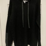 Sweet Romeo  New Charcoal with Light Gray Details Long Sleeve Hoodie Photo 0