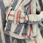 Free People  Moto Linen Jacket-Oversized Photo 11