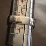 VINTAGE Tigers Eye Sterling Silver Cabochon Ring Photo 3