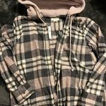 American Eagle Hooded Flannel Photo 0