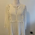Madewell  Laura Caftan Tiered Cover Up Dress in Lighthouse Photo 4