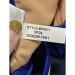 J.Crew NWT Heritage Scoopneck Bikini Top Swimwear BX611 Royal Blue Women Size M Photo 7