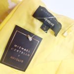 Michael Costello  x REVOLVE Sabrina Mini Dress in Yellow & White Large Photo 11