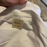 Elie Tahari White Button Down Dress Photo 1