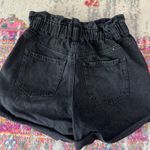 Forever 21 Denim Paper Bag Waist Shorts Photo 2