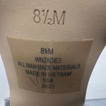 Nine West Zadie Formal Evening Silver Iridescent Ankle Strap Dress Heels 8.5M Photo 7