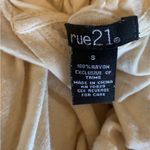 Rue 21 Long Sleeve Hoodie Lightweight Pullover Comfy Beige Photo 7