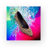 Rothy's VHTF: Rothy’s ➤ The Point Ballet Ballerina Flat ➤ Spotted Cheetah ➤ 7.5M Retired Photo 1