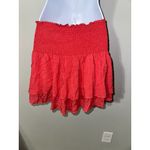 Blue Life  WOMENS CORAL SMOCKED WAIST MINI SKORT‎ SIZE S Photo 2