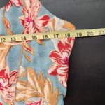 Band of Gypsies  Blue and Red Floral Boho Crop Top Size Large NWT Blue Crop Top Photo 11