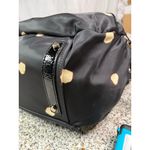 Kate Spade Women's Black Tote Handbag with Tan Spots Photo 4